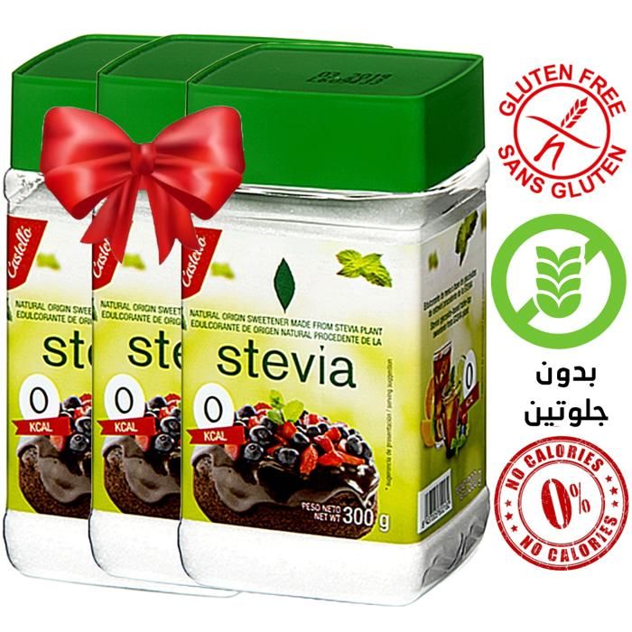 Stevia sans gluten et sans sucre ajouté 900g