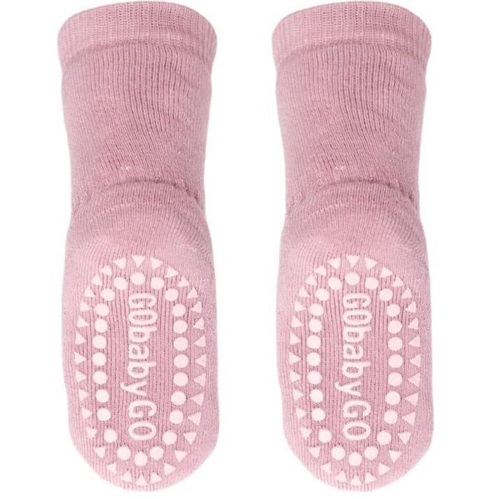 Non-Slip-Socks Gobabygo (2-3y) Dusty rose