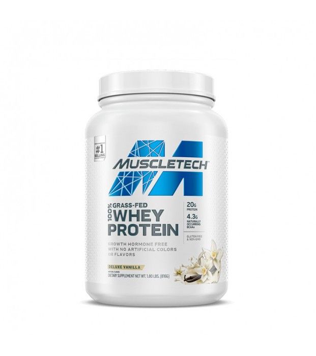 Grass Fed 100% Whey Protein 816g ( deluxe vanilla )