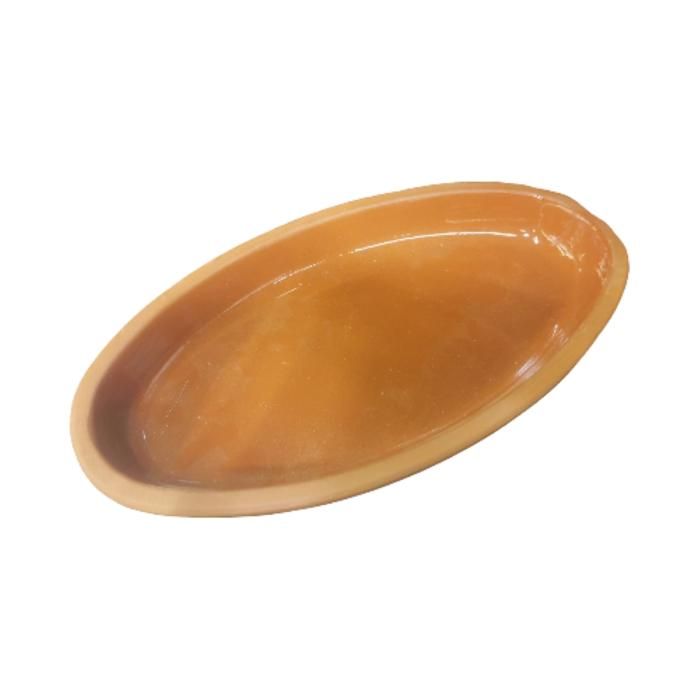 PLAT EN TERRE CUITE OVAL TAVA 23X13X3