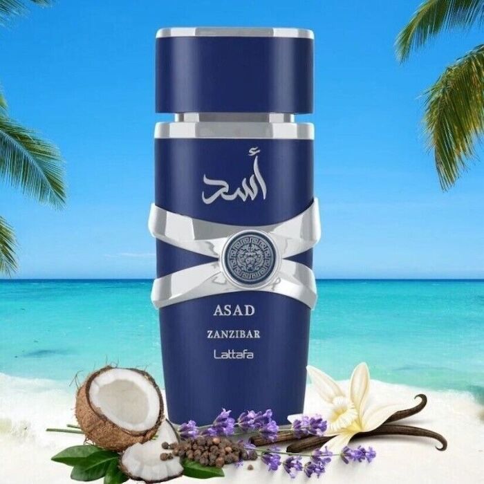 Lattafa ASAD Zanzibar EDP 100ml MAN ORIENTAL