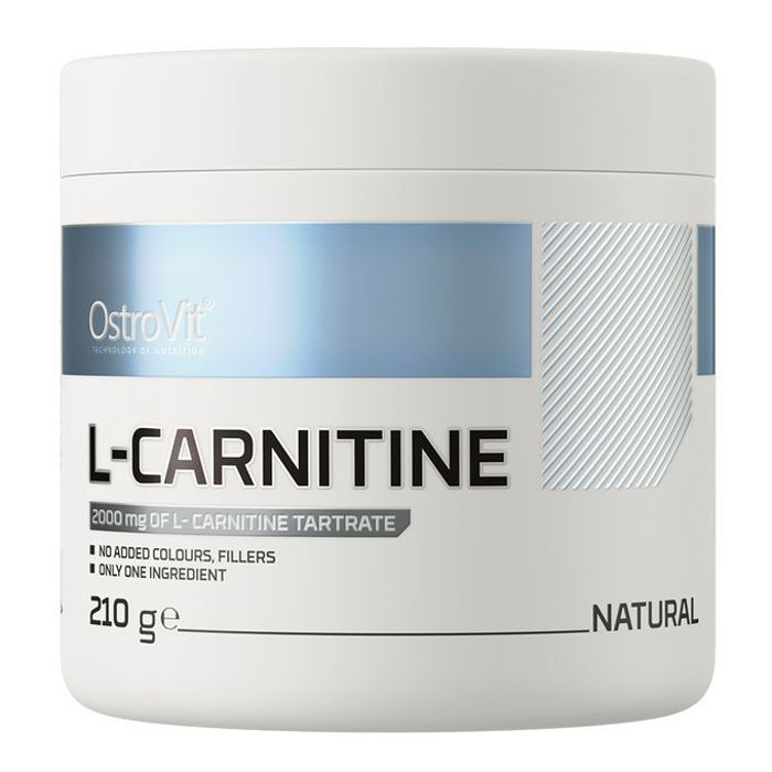 Ostrovit L-Carnitine 210 g Naturel - Brûleur de Graisses & Perte de Poids