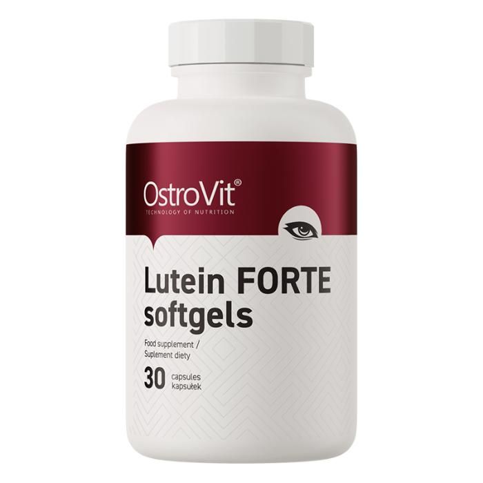 Lutein FORTE 30 softgels - Santé Oculaire, Antioxydant, Protection Rétinienne