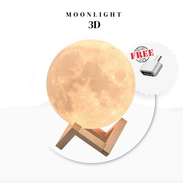 Lampe Décorative en Forme de Lune