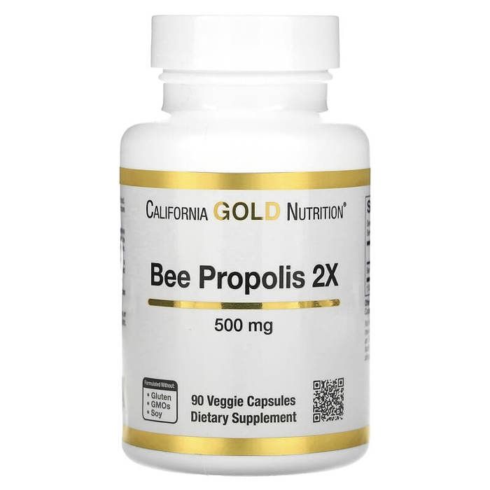 Propolis 2X Extrait concentré 500 mg 90 capsules