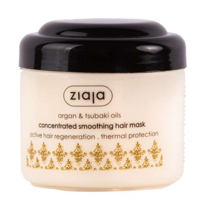  ZIAJA - Masque Capillaire Lissant et Concentré à l'Huile d'Argan - 200 ml