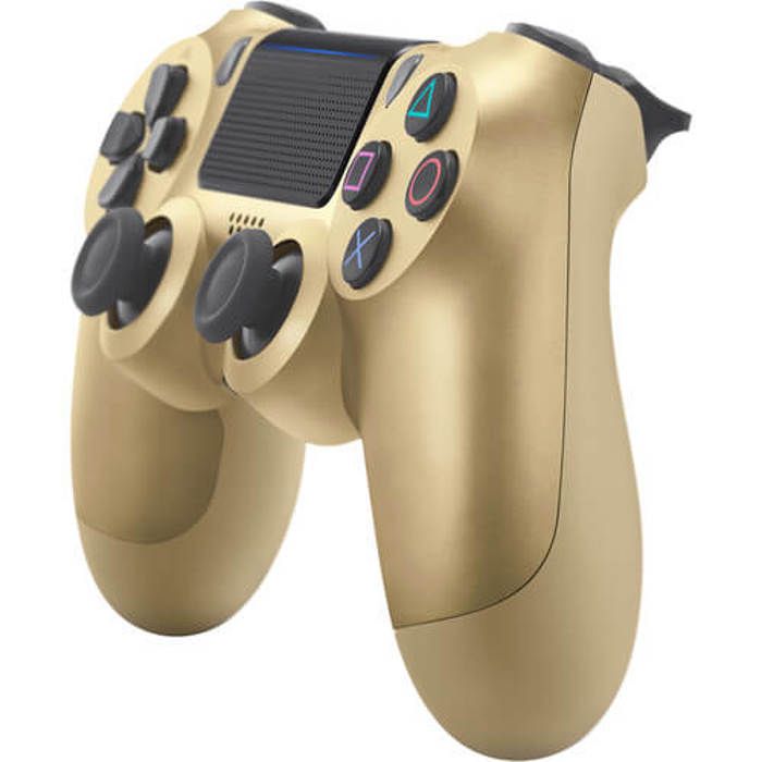 Manette playstation 4 double shock sans fil - gold