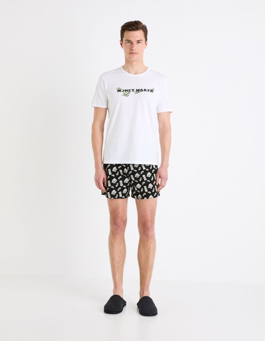 Pyjama short en coton