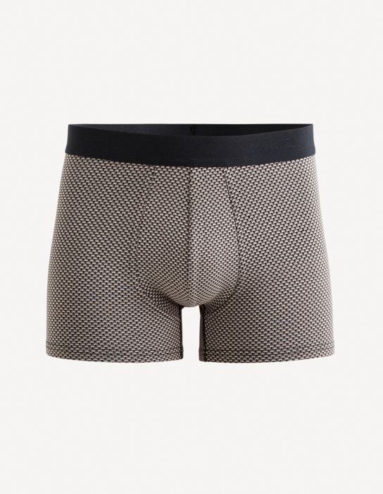 Boxer art déco coton stretch