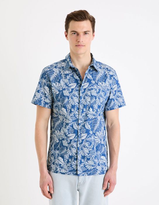 Chemisette regular en coton