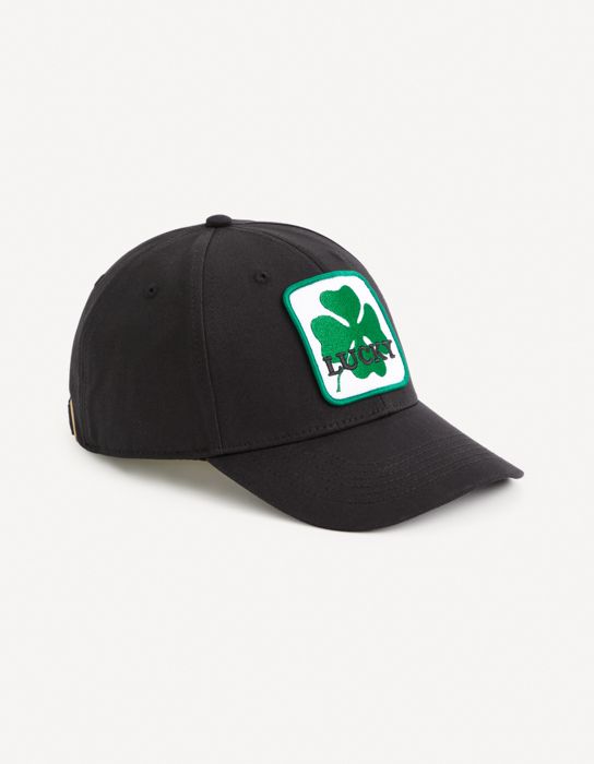 Casquette à patch 100% coton