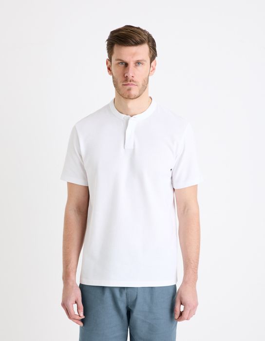 Polo piqué regular en coton