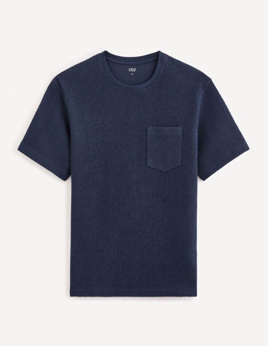 T-shirt boxy en coton stretch