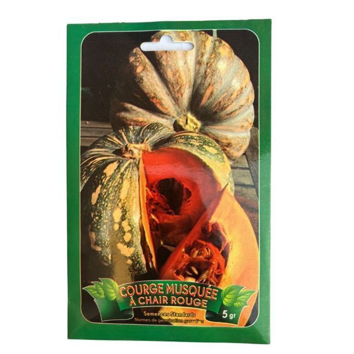 Graines De Courge Musquée À Chair Rouge Du Maroc