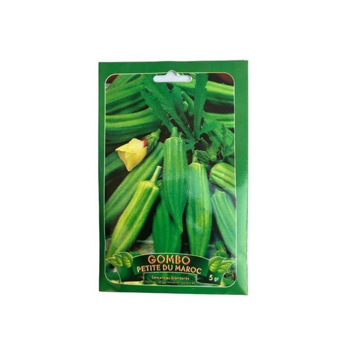 Graines De Gombo Okra 5G