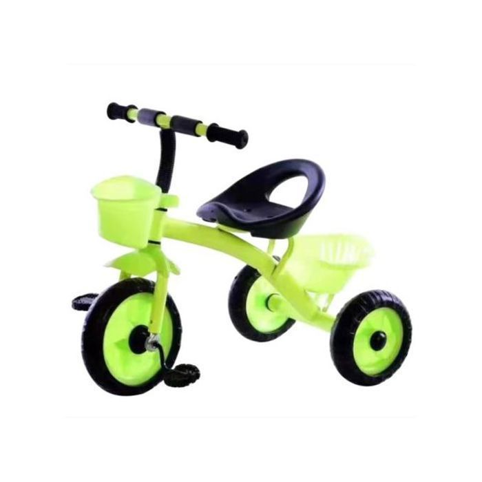 Vélo Tricycle enfants paniers avant et arrière,2-4 ans, taille M