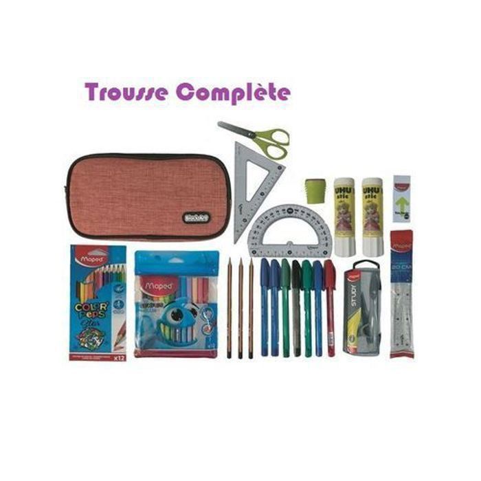Trousse Complète - Maped - Pack Economique Premium - Multicolore - Fournitures Scolaires - Enfant