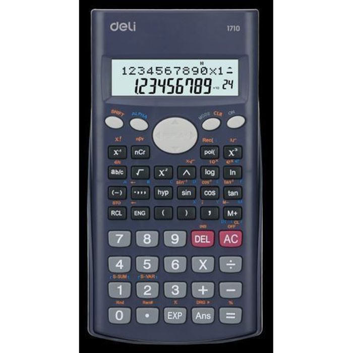 CALCULATRICE SCIENTIFIQUE E1710