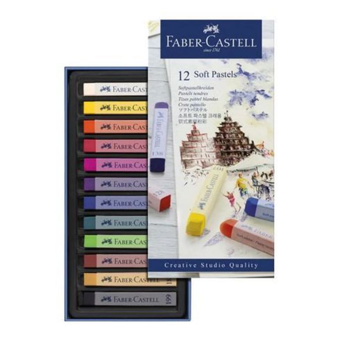 Pastels sec Tendre boîte de 12