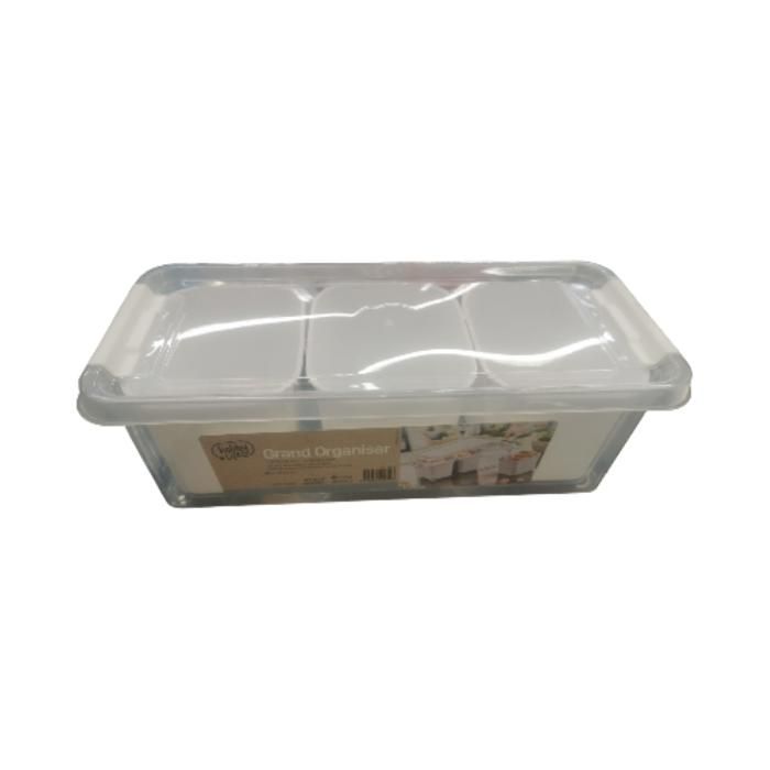 BOITE 3 COMPARTMENTS DEEP 11,3X27,3X9CM