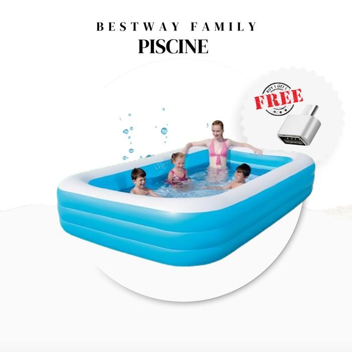 Piscine gonflable familiale