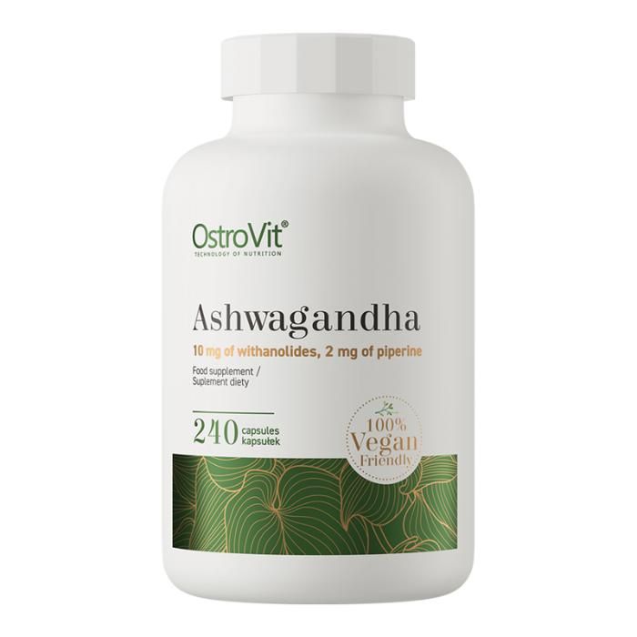 Ashwagandha 240 Caps - Anti Stress, Énergie, Immunité et Équilibre Hormonal