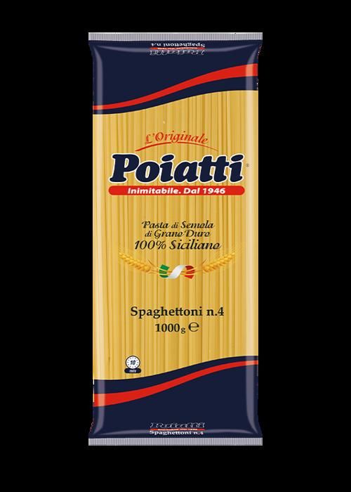 SPAGHETTONI PATES DE SEMOULE DE BLE DUR 1000.Gr POIATTI