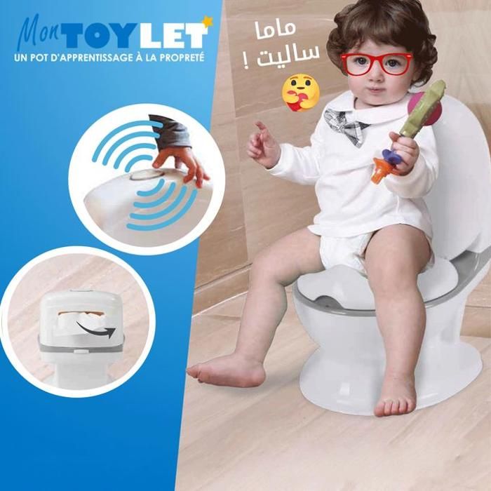 Mon Bebe POT DE TOILETTE BÉBÉ Pot d'Apprentissage à la Propreté toilette éducatif