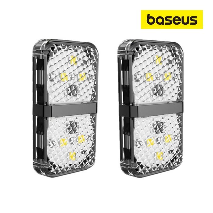 Lumière d’avertissement de porte ouverte lot de 2-Noir – CRFZD-01