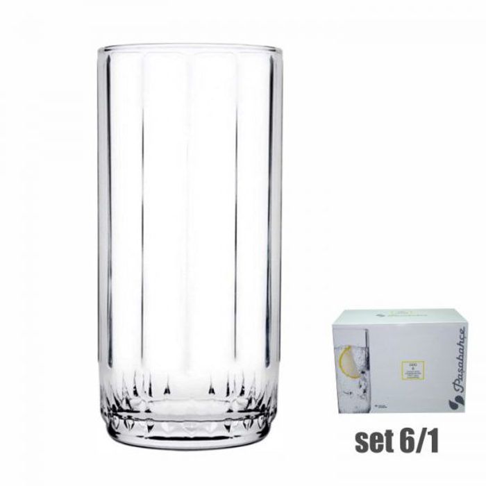 6 VERRE A EAU LEIA  FH 310 CC PASABACHE