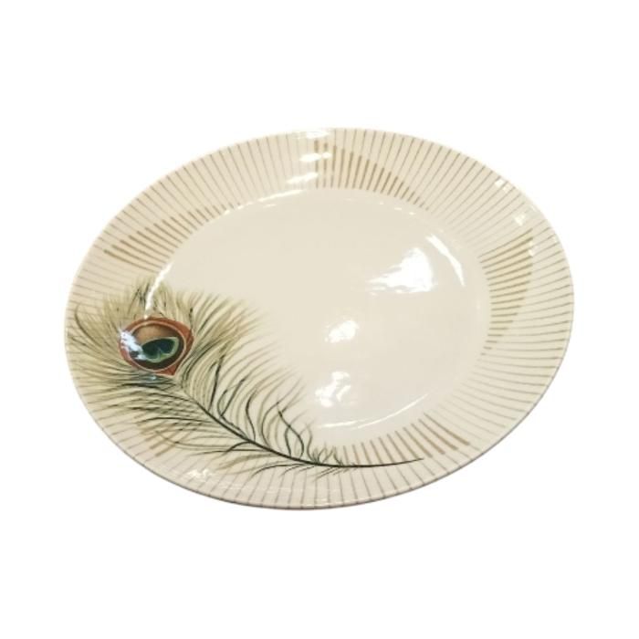 ASSIETTE PLATE RETRO PORC SNACK DICH 13CM TPR003