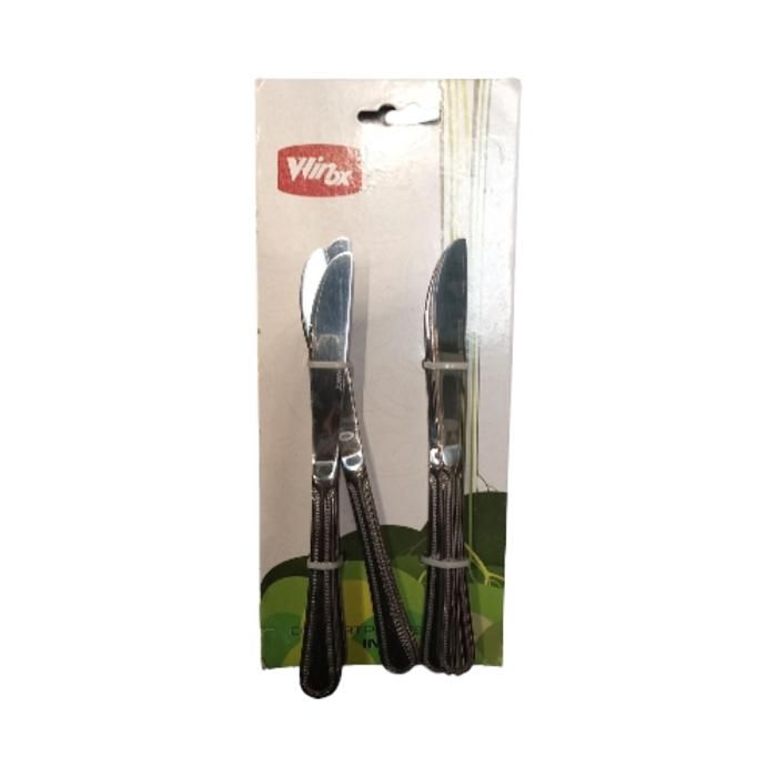 6 COUTEAUX A DESSERT PERLEE INOX BO 12