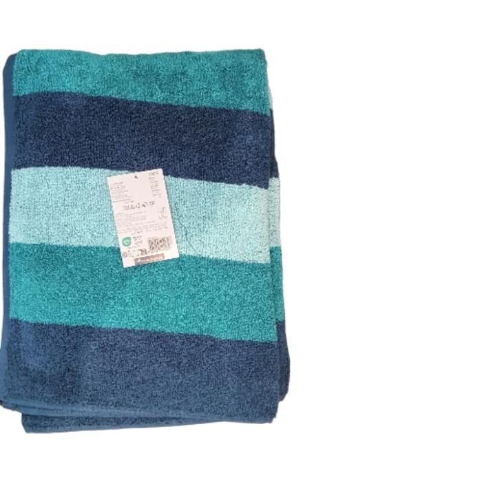 DRAP DE PLAGE TISSE TERRY DOBBY 90X180CM