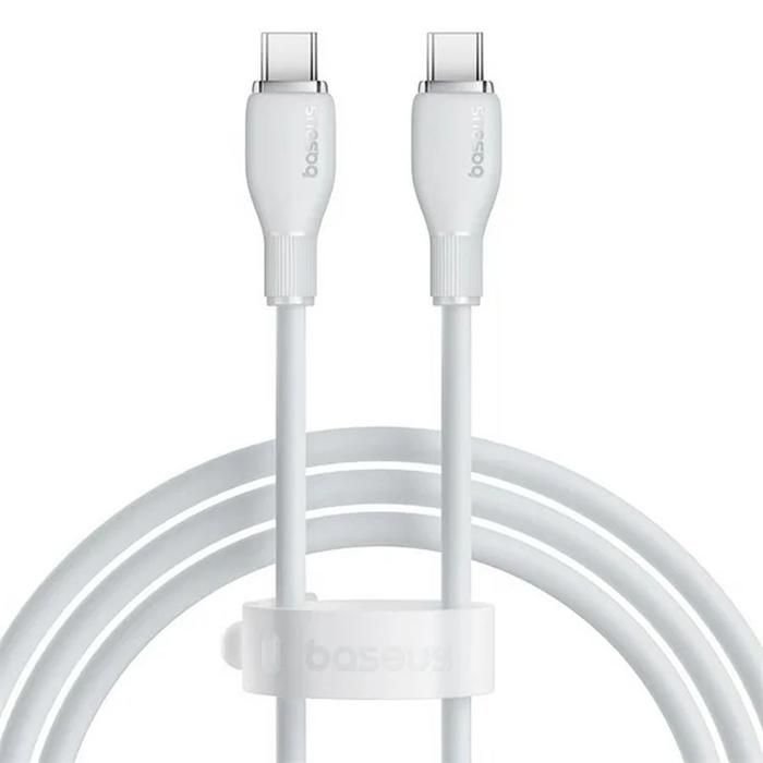 Câble Baseus type-c vers TYPE-C 100W/1.2M Blanc p10355702221-b1