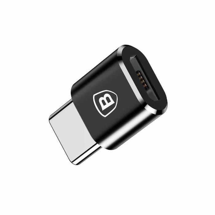 Adaptateur De Micro USB Vers USB-C / Type-C Noir -CAMOTG-01