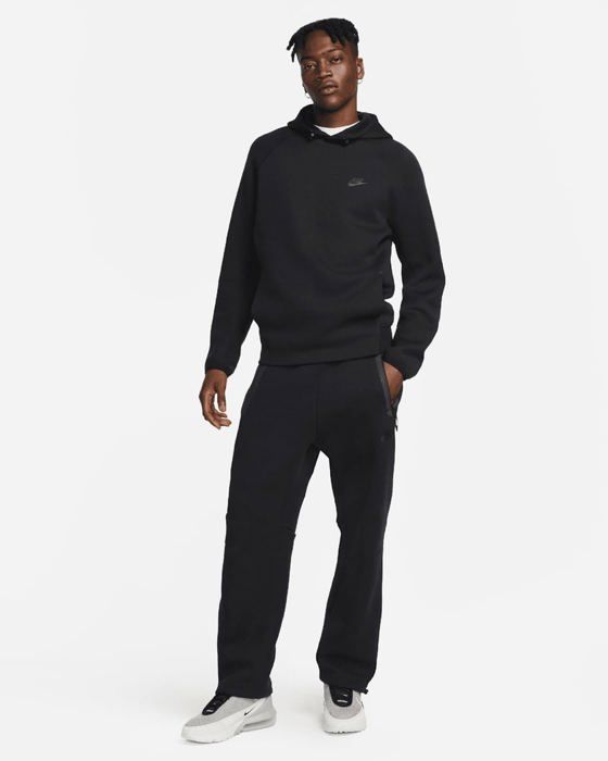 Survette à capuche - Nike - Sportswear - Noir - Homme - Tech Fleece - Marjane Mall - Image 1