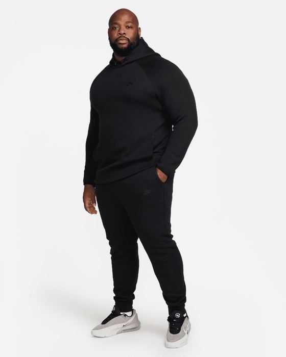 Survette à capuche - Nike - Sportswear - Noir - Homme - Tech Fleece - Marjane Mall - Image 2