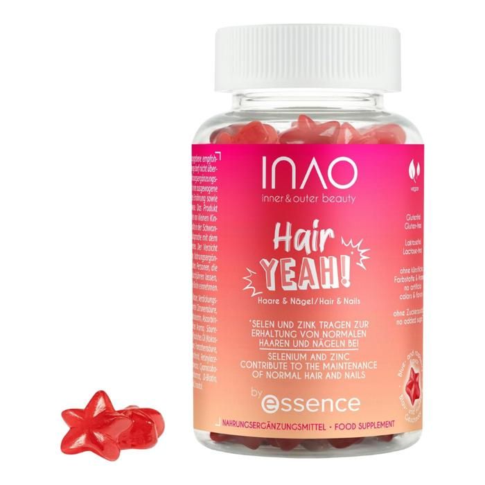 Essence INOA Hair YEAH gummies pour des cheveux et des ongles forts - 60 gommes