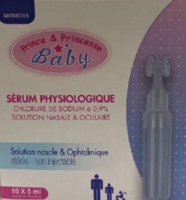 SERUM PHYSIOLOGIQUE BTE DE 10