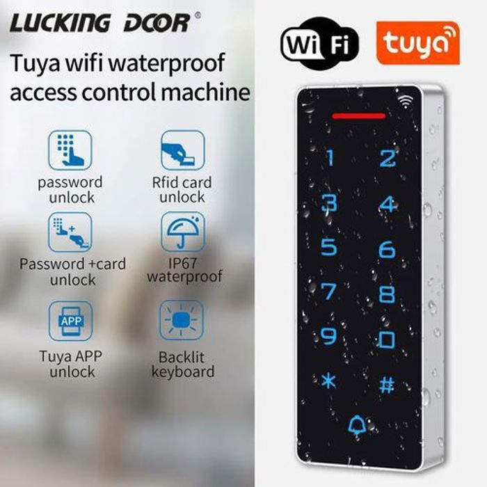Digicode WiFi et RFID Contrôle d'accès RFID 125KHz lecteur de carte EM