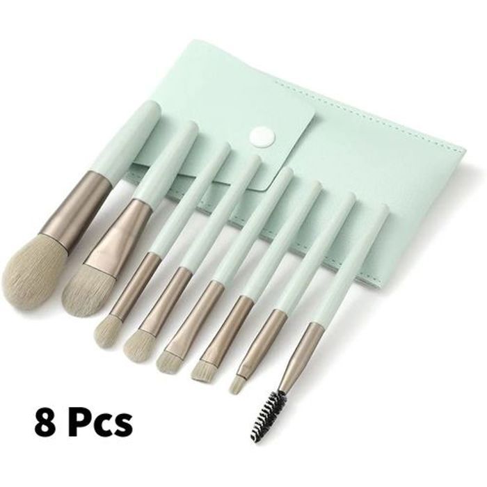 Pinceaux de maquillage .Set de 8 pinceaux professionnel.
