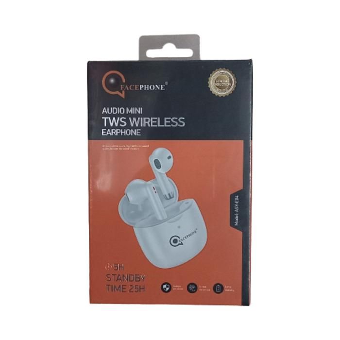 ÉCOUTEURS SANS FIL FACEPHONE TWS AUDIO MINI - MODÈLE ASY-E04