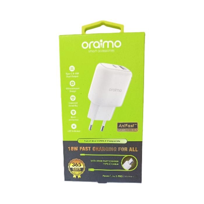 ADAPTATEUR DE CHARGE ORAIMO EU OCW-E94D