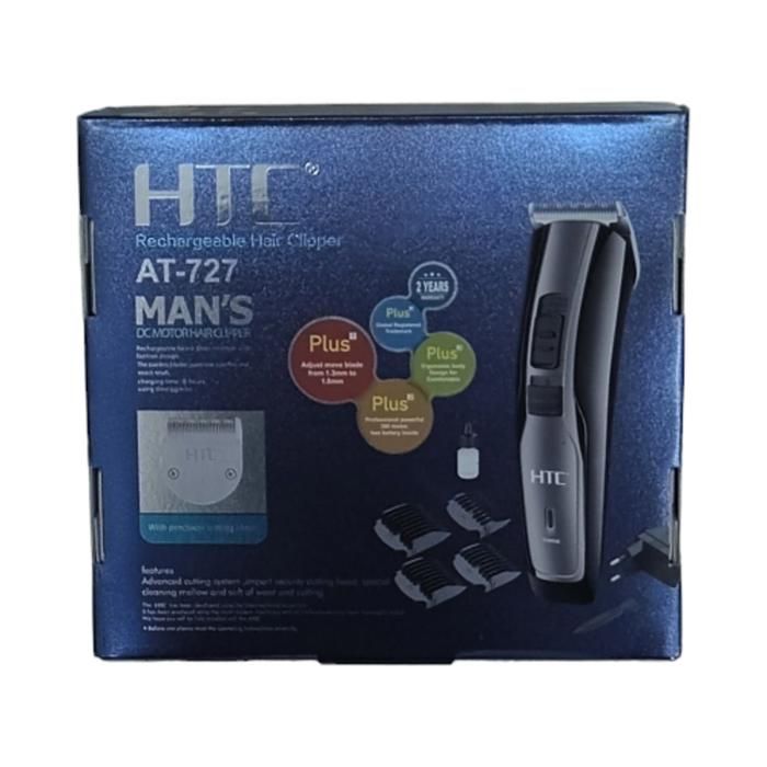 TONDEUSE À CHEVEUX RECHARGEABLE HTC MODÈLE AT-727