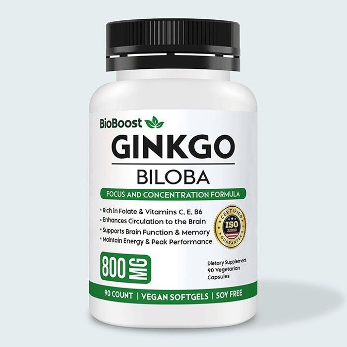 Ginkgo Biloba Bio 800mg Mémoire et Concentration