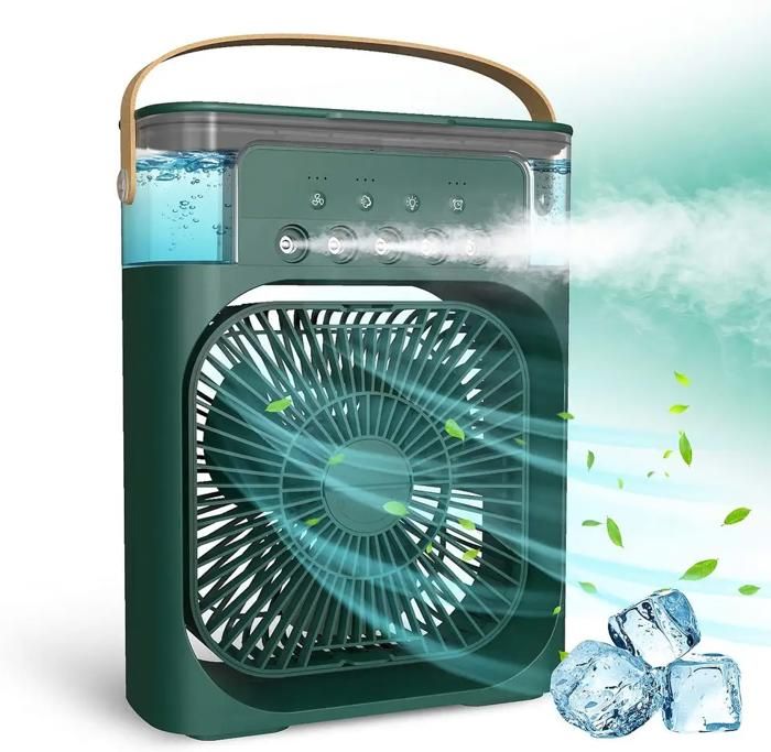 Refroidisseur d'air portable USB Ventilateur de refroidissement et humidificateur