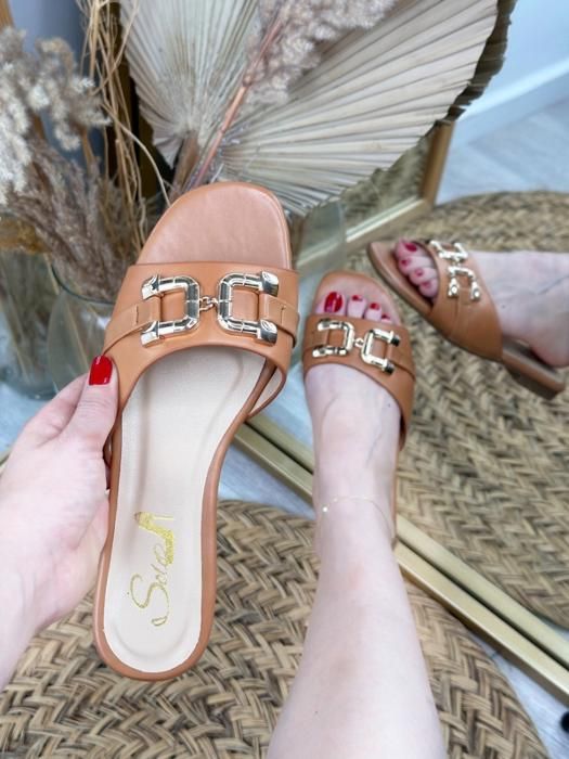 SANDALE CAMEL POUR FEMME - ROZZY