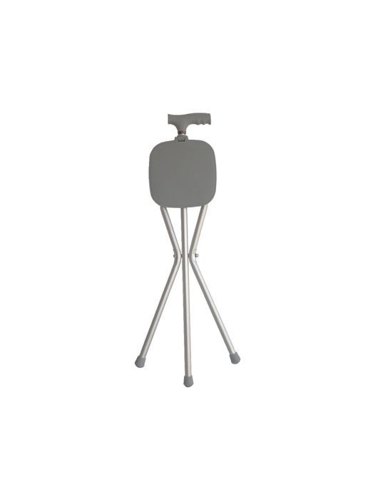 Canne siège pliable