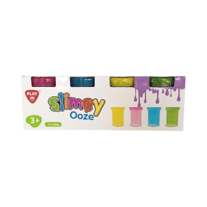 PACK 4 POTS DE SLIME 100G*4