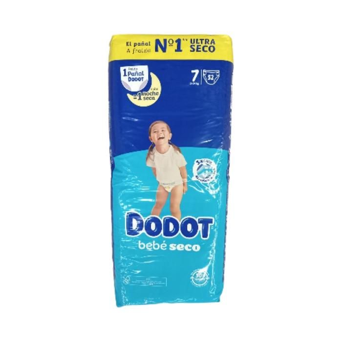 COUCHES BEBE DODOT EXTRA LARGE JP T7 52 UNITES